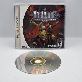 Sega Draconus Cult of the Wyrm Dreamcast NTSC-U/C Gold Disc Action Fantasy Game