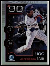 2025 Bowman #BTP-90 Jefferson Rojas Bowman Scouts Top 100