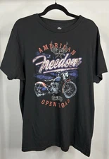 American Freedom Open Road T-Shirt Men’s Size XL