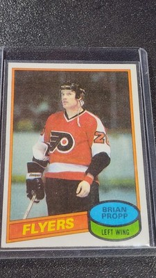1980-81 Topps - Brian Propp #39 Scratched (RC)