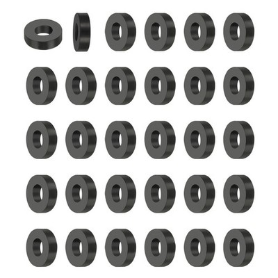 30 Pcs 0.2''ID x 0.4''OD x 0.1''T Multi Purpose Rubber Spacer