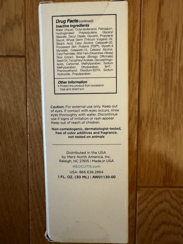 Versiegelt Neocutis Nachsorge Nachbehandlung Beruhigende Creme VOLLE GRÖSSE 30ml/1oz - Bild 2 von 2