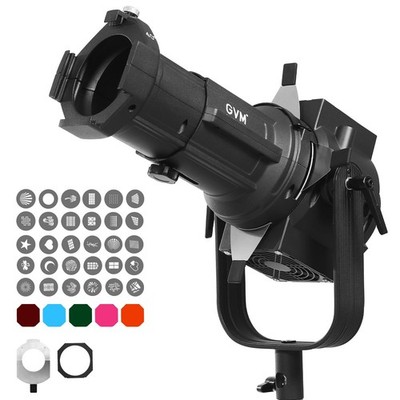 GVM Conical Optical Snoot Kit, Spotlight Snoot Photography with 40° Project