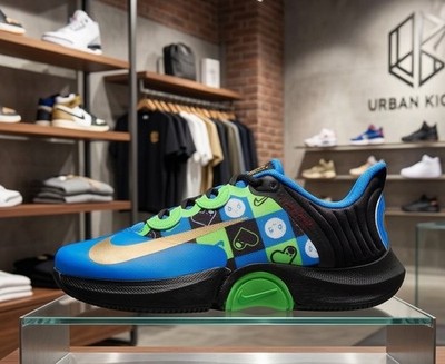 Nike x Naomi Osaka Court Air Zoom GP Turbo All Smiles DX0662-400 Damen Uk 2,5