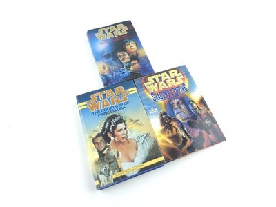 Star Wars Lot Of 3 Books The Crystal Star, Shadow Of The Empire, New Rebellion 