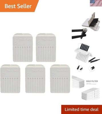 5-Packs of Wax Guard Fliters with Nanocare