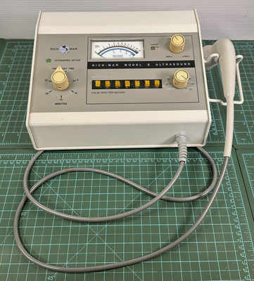 Rich-Mar Model RM V Ultrasound Physical Therapy Chiropractor 1 MHZ 1-10 Watts