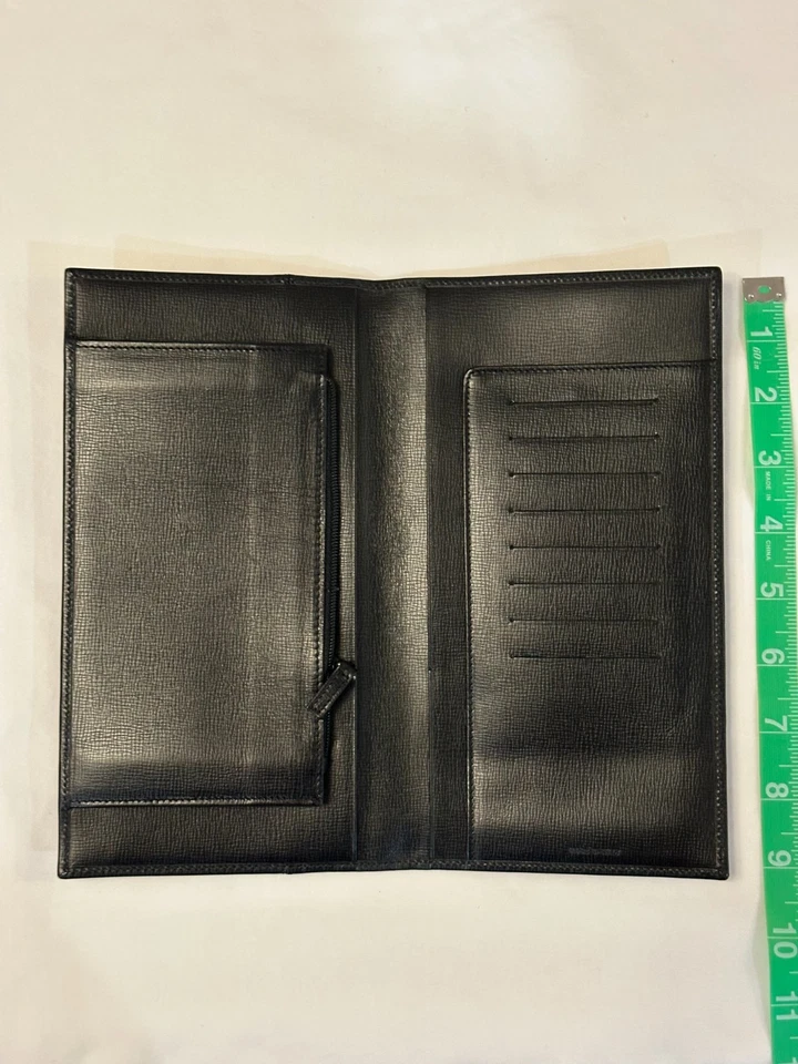 ERMENEGILDO ZEGNA - BILLETERA HOMBRE Diseñador - Artículo Boutique Perfecto Estado Foto 4 de 4