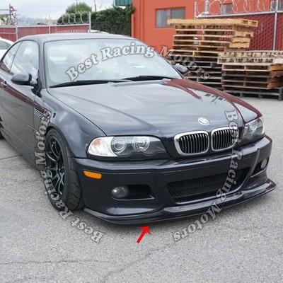 For 2001-2006 BMW E46 M3 Only GT4 Style Front Bumper Lip (Urethane)