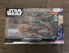 Star Wars Micro Galaxy Squadron Boonta Eve Classic Podracers NEW Damaged Box