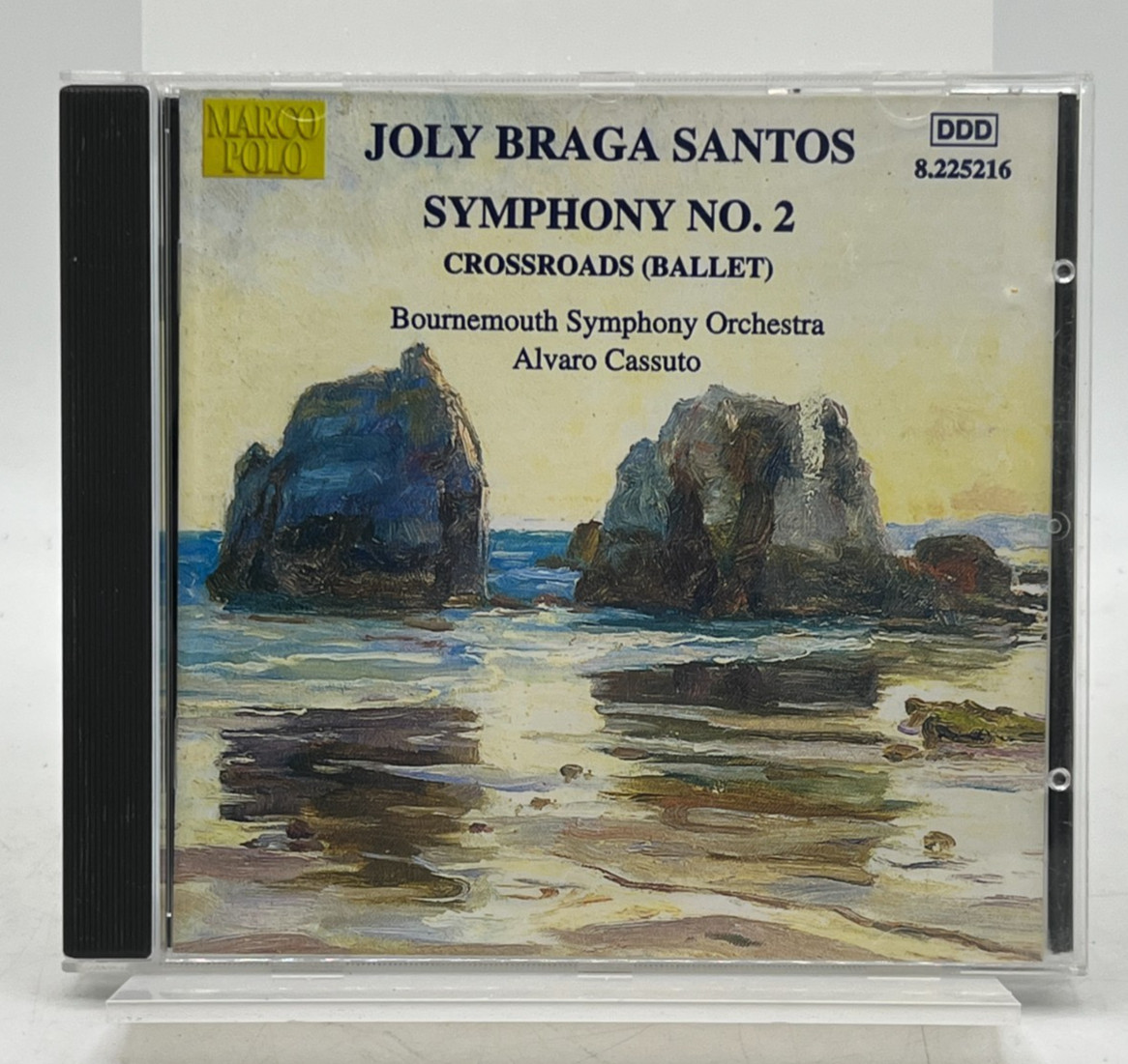 Joly Braga Santos: Symphony No. 2 & Crossroads (Ballet) Álvaro Cassuto CD 2000