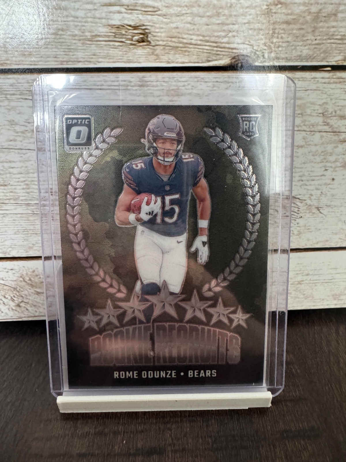 Rome Odunze #9 2024 Panini Donruss Optic (RC) Rookie Recruits