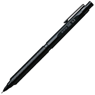 Orenznero Olens Mechanical Pencil Black Automatic Reeling Lead System 0.4mm