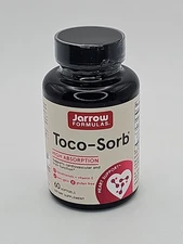 Jarrow Formulas, Inc. Toco-Sorb 60 Soft gels Exp 11/2025