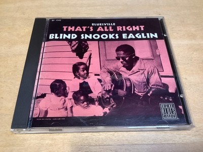 Blind Snooks Eaglin - That's All Right CD (Bluesville, 1994) Rare