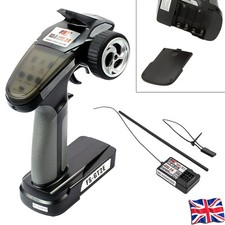 Flysky FS-GT2E AFHDS 2A 2.4Ghz 2CH Radio For RC Car Boat With A3 Receiver New