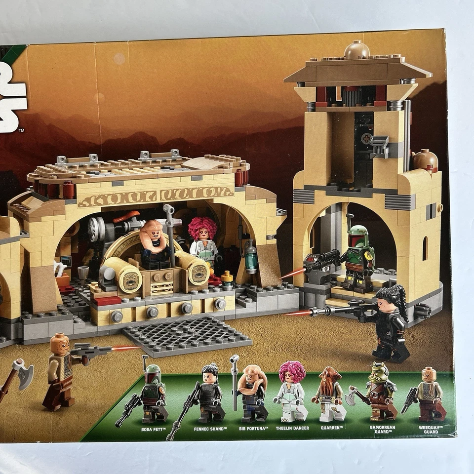 LEGO Star Wars: Sala del Trono de Boba Fett (75326) Jabba El Palacio Hutt NUEVO SELLADO Foto 4 de 4