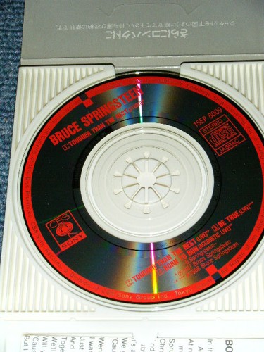 BRUCE SPRINGSTEEN Japan 1988 NM Tall 3" inch CD Single TOUGHER THAN THE REST - Picture 7 of 7