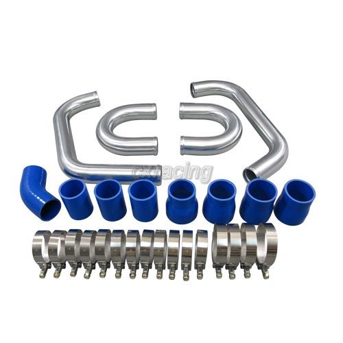 CXRacing FRONT MOUNT INTERCOOLER KIT FMIC BOLT-ON RACING for