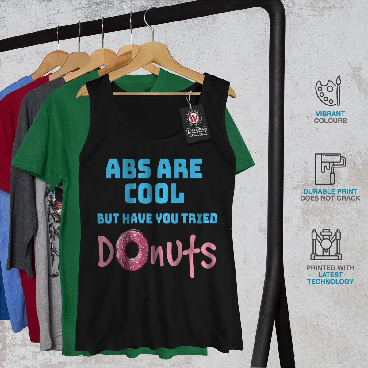 Slogan gym tops deals