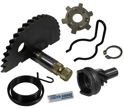 Kickstarter Ritzel + Welle + Stern + Feder etc. für Peugeot Speedfight 1 & 2 50