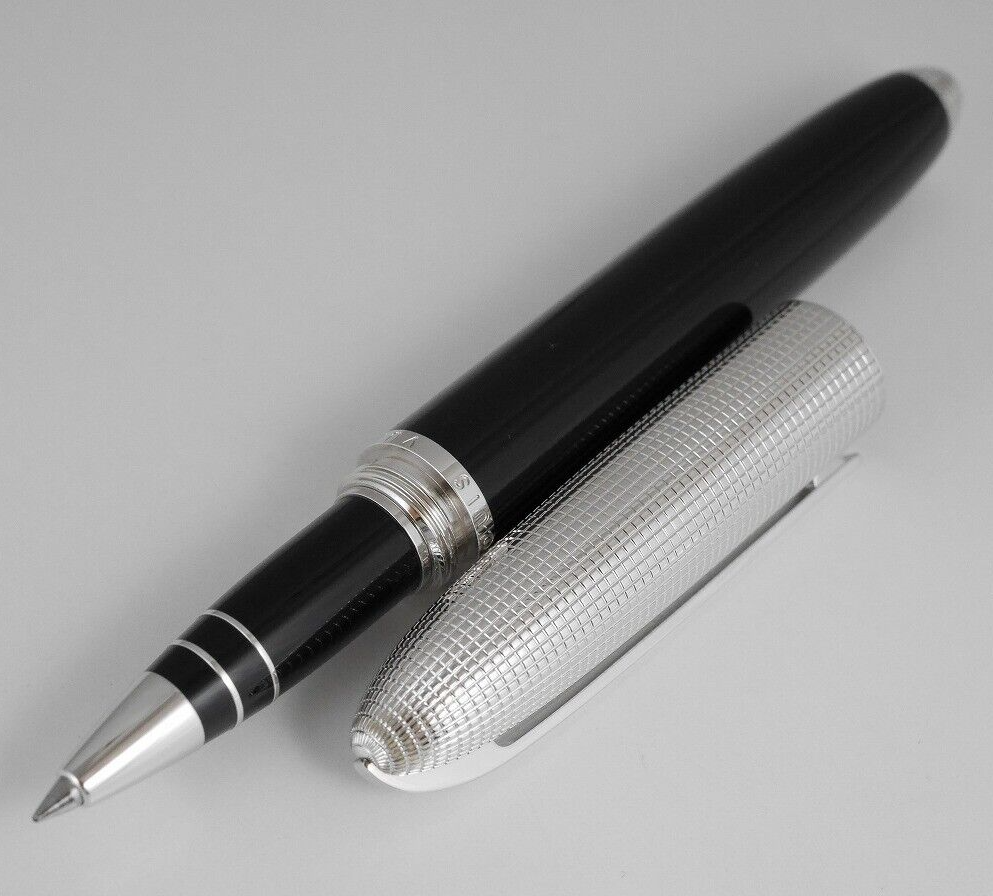 Louis Vuitton Doc Black Lacquer and Rhodium Plated Rollerball Pen