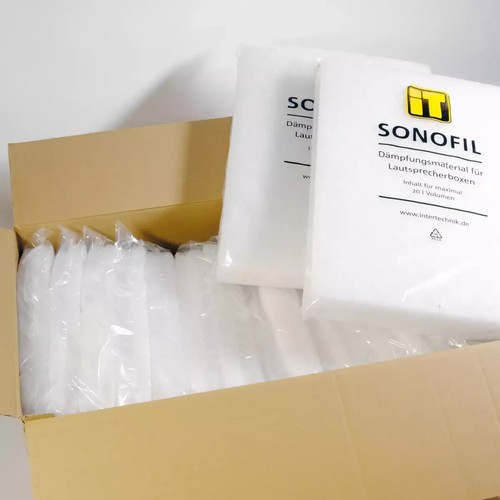 Intertechnik Sonofil anthrazit Dämpfungsmaterial ca. 20 Liter 090067-0001 - Picture 6 of 6