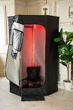 Portable Sauna Pod for Detox & Relaxation | Infrared Light & Steam Sauna