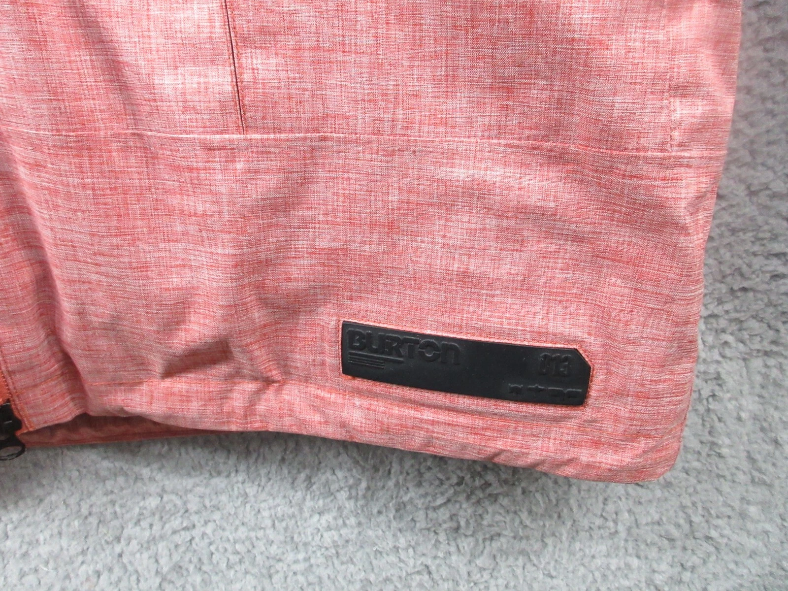 burton dryride hooded heather jacket