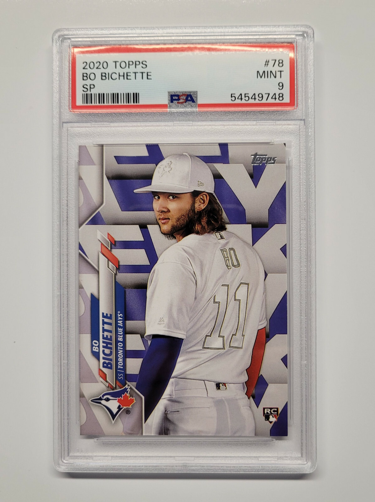 BO BICHETTE 2020 TOPPS CARD# 78 SP Players Weekend RC Rookie PSA 9 MINT |  eBay