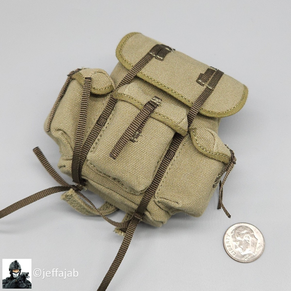 1:6 Ujindou Vietnam MACV-SOG Recon Team Rucksack Backpack for 12