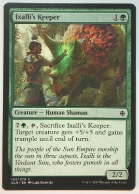 MTG Ixalli's Keeper Ixalan 193/279 Regular Common