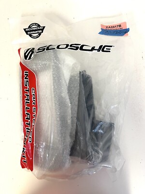 Scosche KA2417B - 2014-Up Kia Soul ISO Double DIN & DIN+ Pocket Dash Kit Black