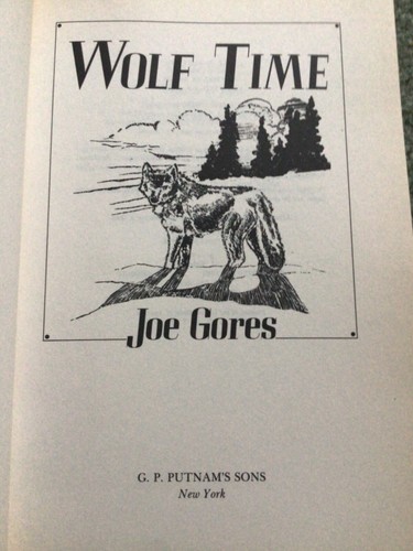 Wolf Time by Joe Gores (1989, First Edition Hardcover) - Picture 5 of 8