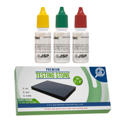 #ad #ad Gold Testing Kit 10k 14k 18k Solution JSP Acid Test Jewelry Tester Large Stone $17.79