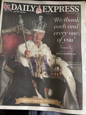 Daily Express God Save The King