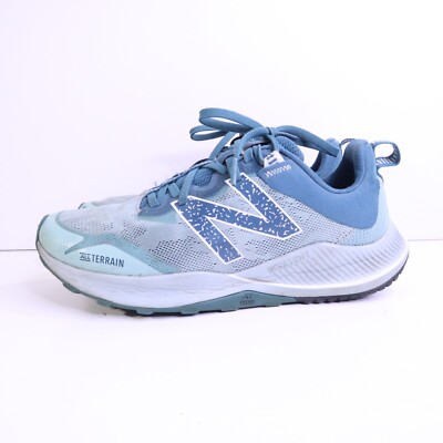 New Balance Dynasoft Nitrel V4 Blue / Green Trail Running Shoes US 11 B