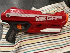 Nerf N-Strike Elite Mega Magnus Dart Blaster Red Shoots BIG Darts