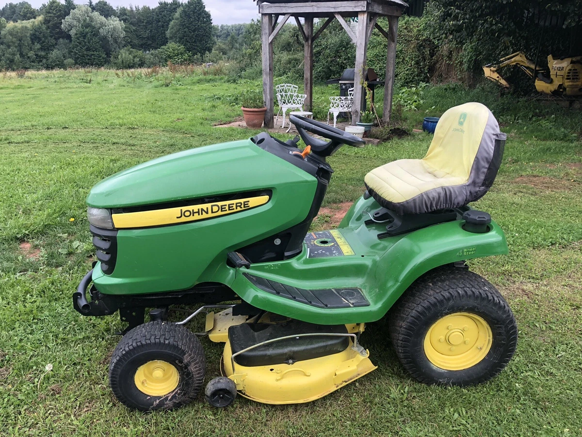4 wheel online steer lawn tractor