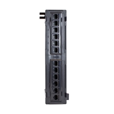 CAT5e Mini 12-Port Patch Panel