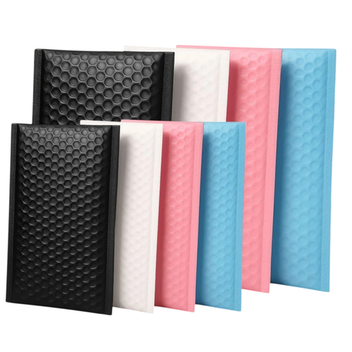 100 Stck. wasserdichte starke Luftpolster Versandtasche Post Selbstversiegelnd Jiffy Bags - Bild 1 von 6