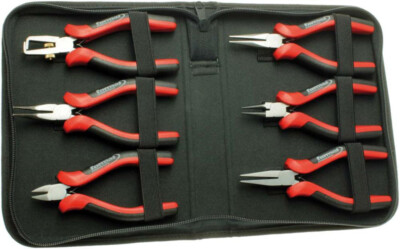 FORMAT Elektronikzangen-Set 6tlg. im Etui NEU Zangen