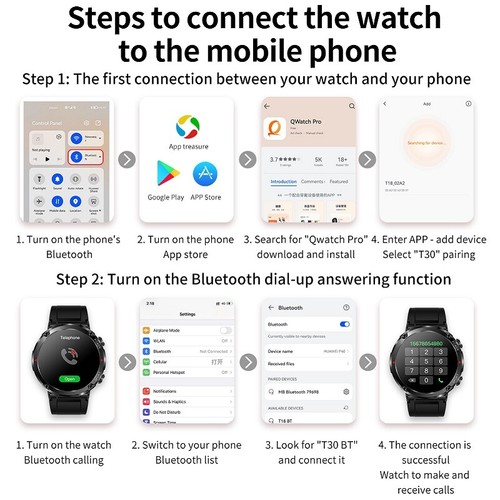 2023 Bluetooth Call IP68 Waterproof Smart Watch Health Monitor Fitness Tracker - Picture 13 of 20