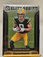 2022 Panini Donruss Optic Elite Series Rookies Christian Watson #ESR-12 Packers