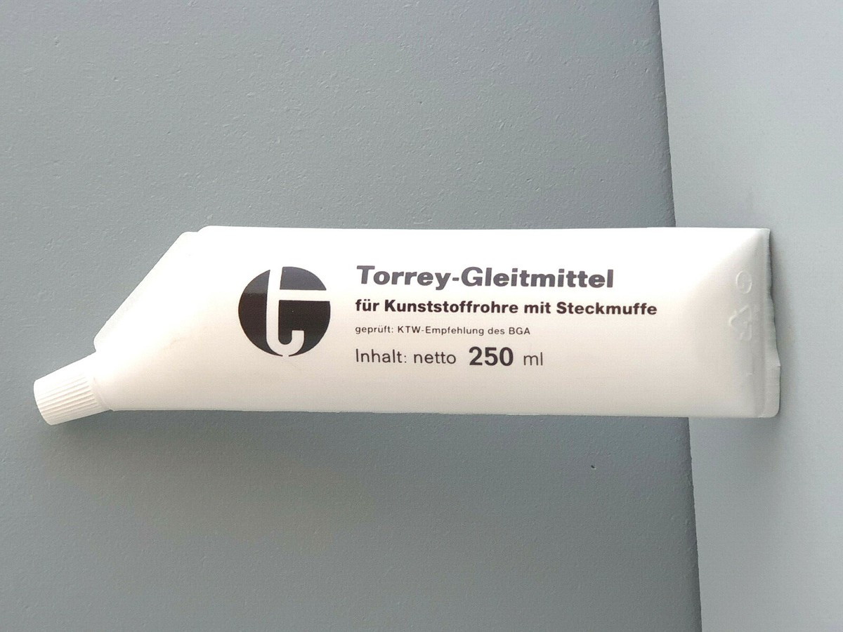 gleitgel bei netto Torrey Gleitmittel für Kunststoffrohre mit Steckmuffe 250ml Ersatzteil