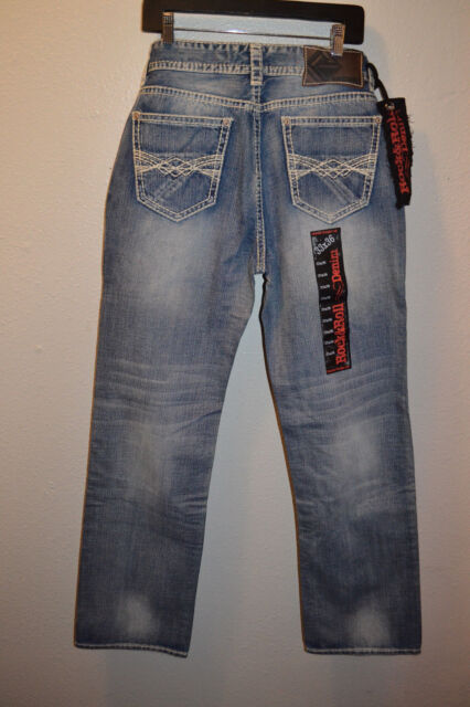 rock n roll denim jeans