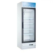 Omcan USA 50035 25" 1-Section Merchandiser Refrigerator with Glass Door, in W...