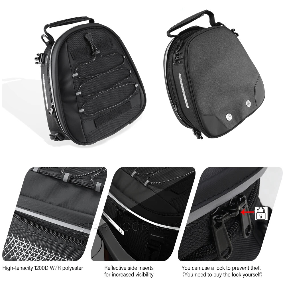 Tail Bag Rear Seat Bag Luggage Rack Tool Bag For YAMAHA TENERE 700