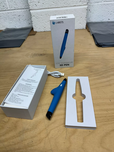 LABISTS LOW TEMPERATURE 3D PEN VP05 BLUE 3D PRINTING NEW BLUE - Picture 2 of 2