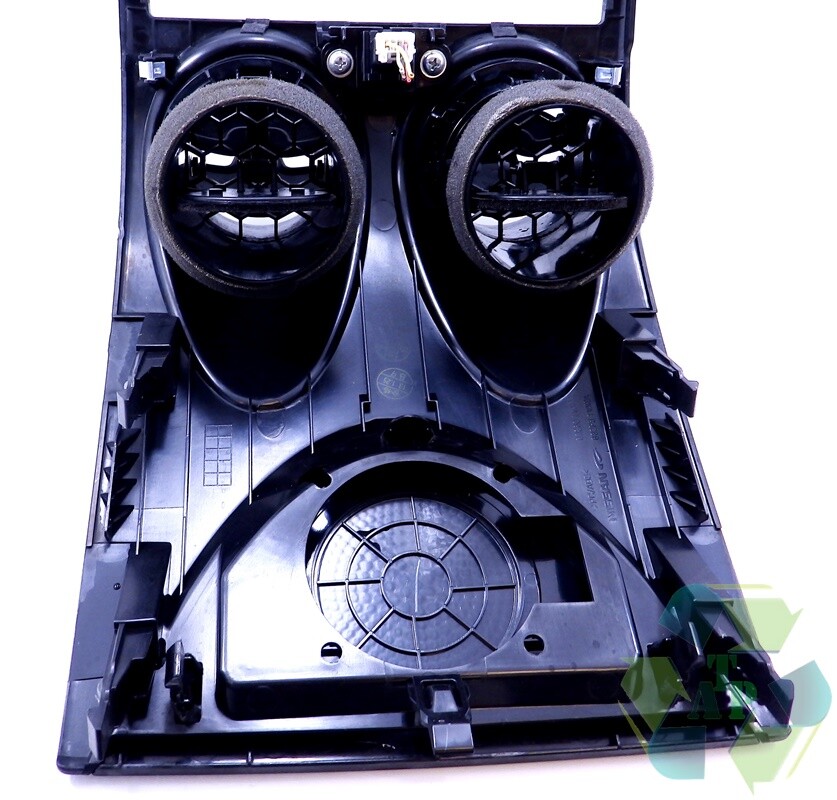 11 12 13 Nissan rogue Center Dash Bezel Dual Vents BLACK Hazard Switch